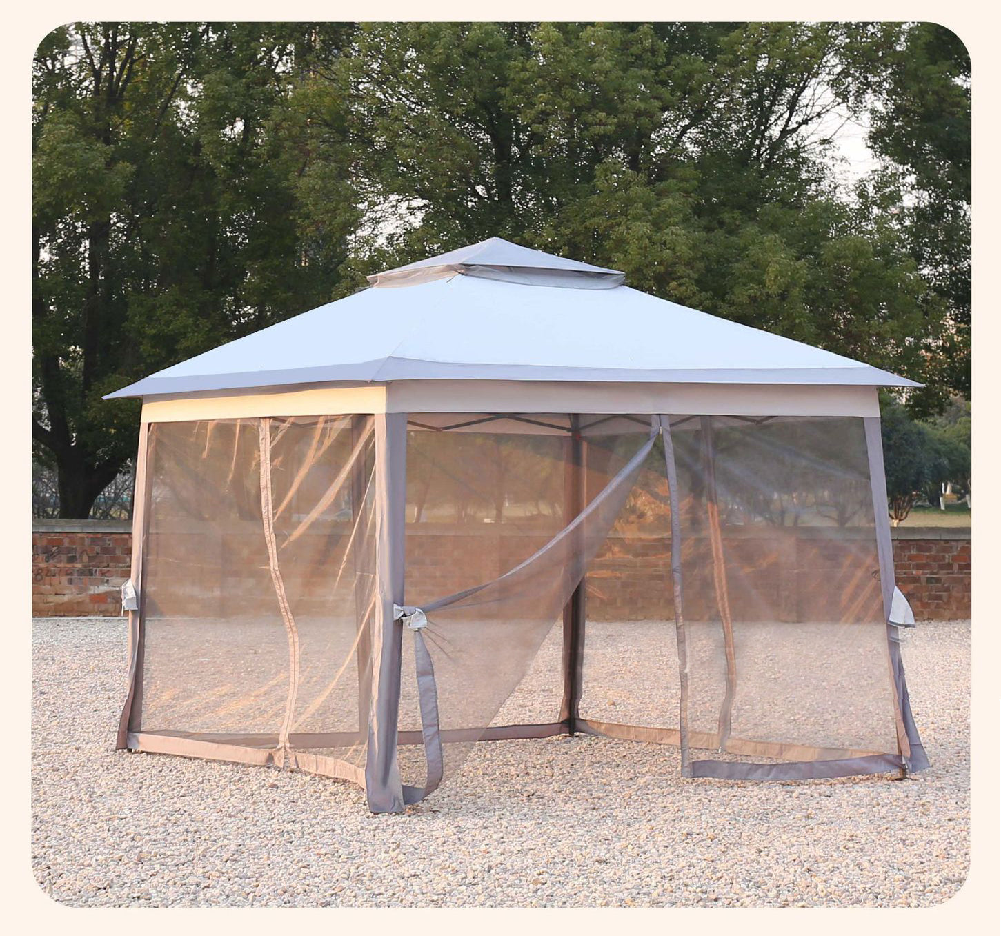 Quick Pop-Up Outdoor Yard Shelter