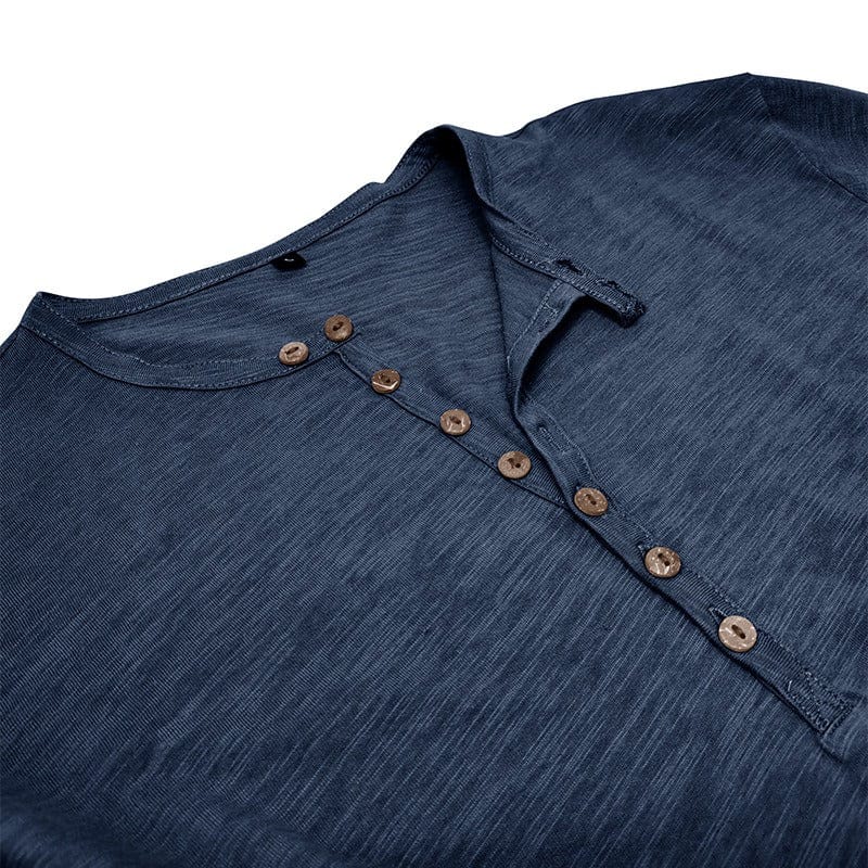 André Ferran Slub Jersey Henley