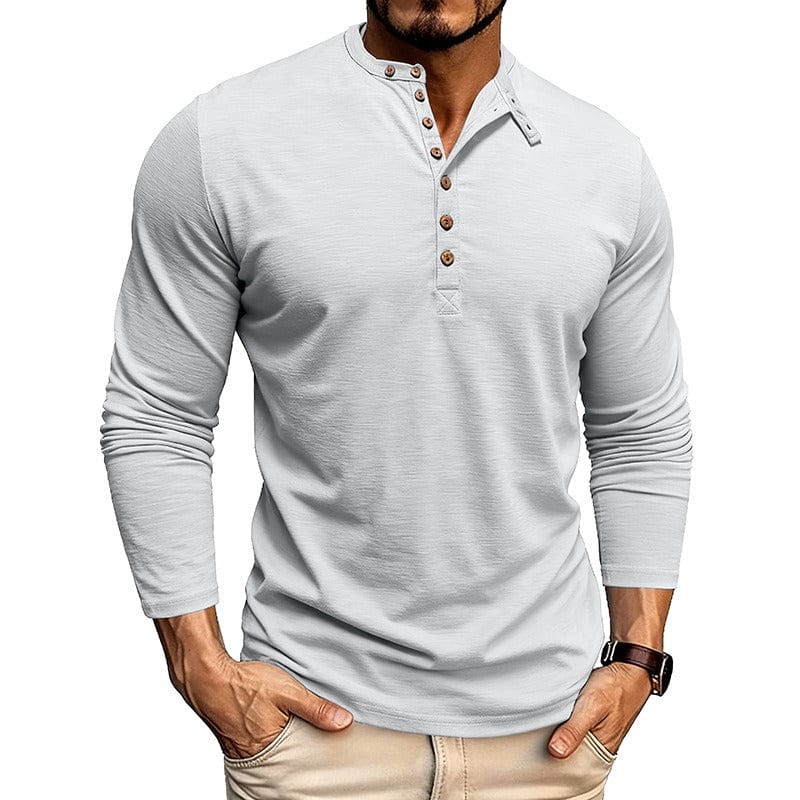 André Ferran Slub Jersey Henley